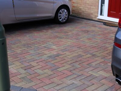 Dorking block paving driveway