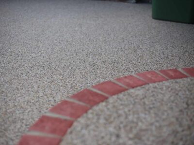 Lightwater resin driveway